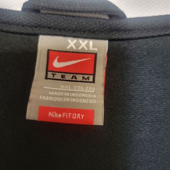 Vintage Nike Size XXL Team Fit-Dry Men Vented Full Zip Track Jacket - Picture 8 of 9